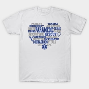 PARAMEDIC HEART T-Shirt